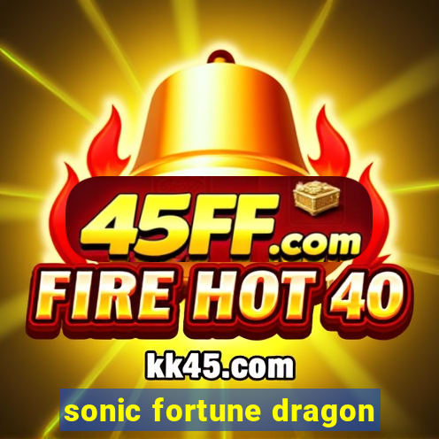 sonic fortune dragon